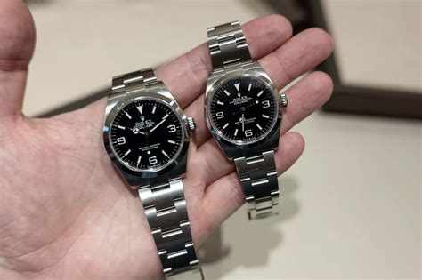 rolex explorer specifications|Rolex explorer 36 vs 40.